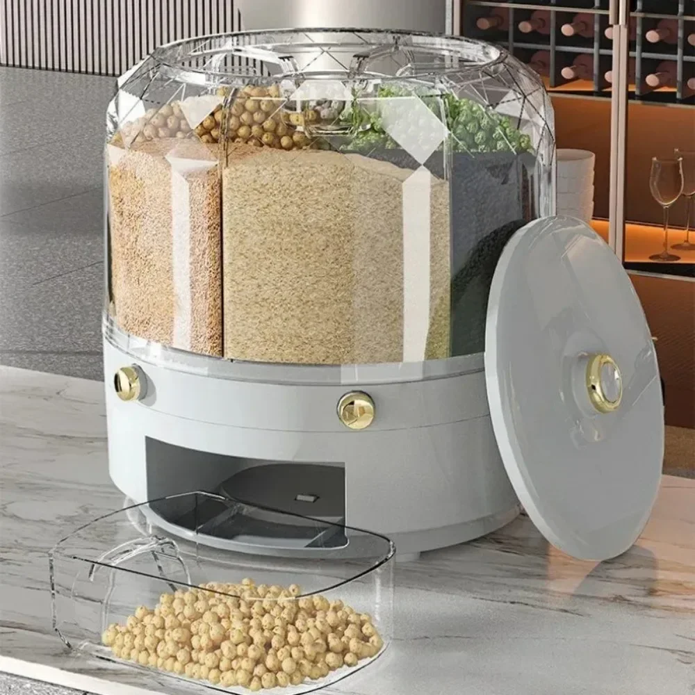 Dispensador de Granos Giratori - Food Storage Large Plastic Containers reseña y precio