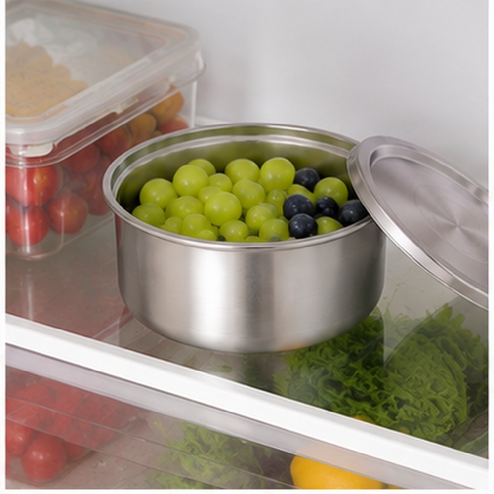 Recipientes de acero inoxidabl - Storage Food Prep reseña y precio