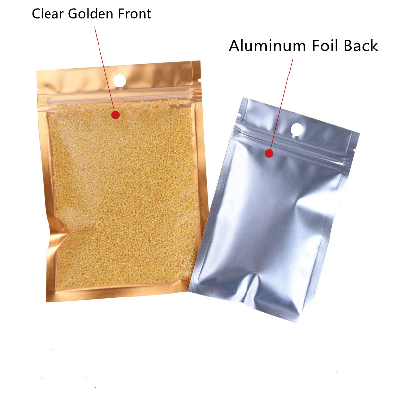 Bolsas de Mylar doradas con ci - Ziploc Food Storage reseña y precio