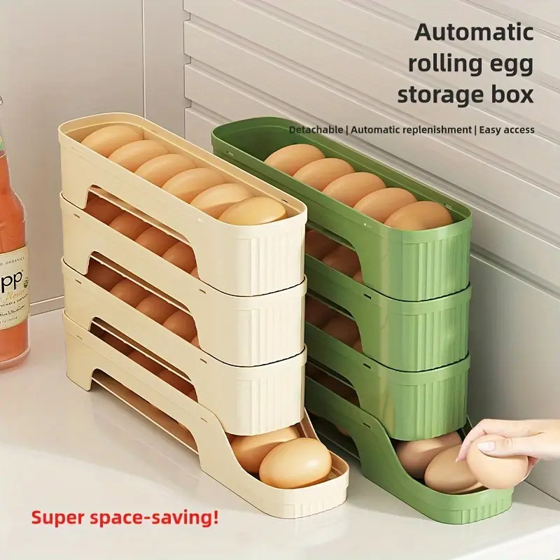 Soporte para huevos rodante de - Egg Storage Holder reseña y precio
