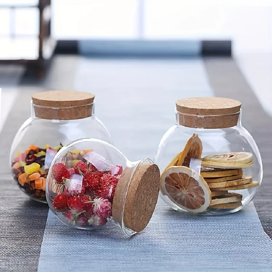 Contenedores de almacenamiento - Food Storage Glass Round reseña y precio