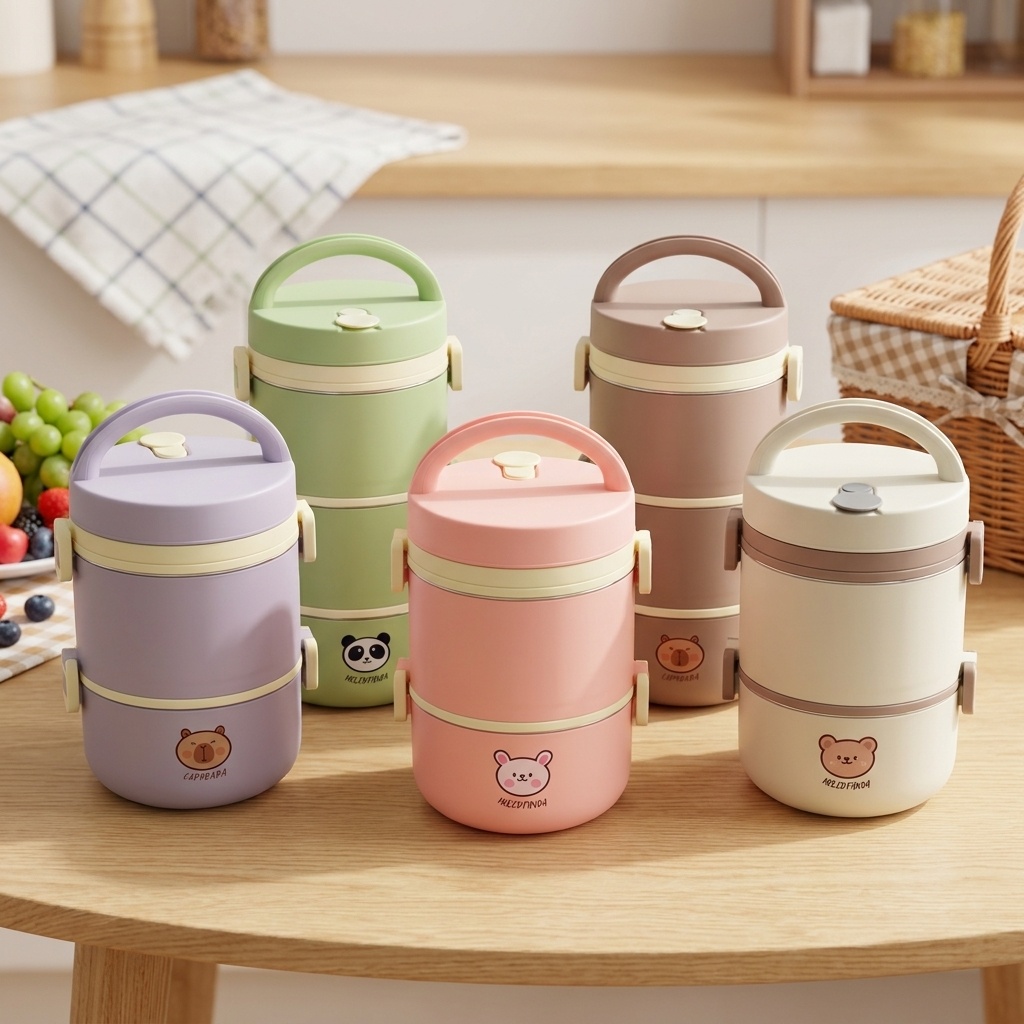 Lonchera Térmica de Acero Inox - Food Storage Cupboard reseña y precio