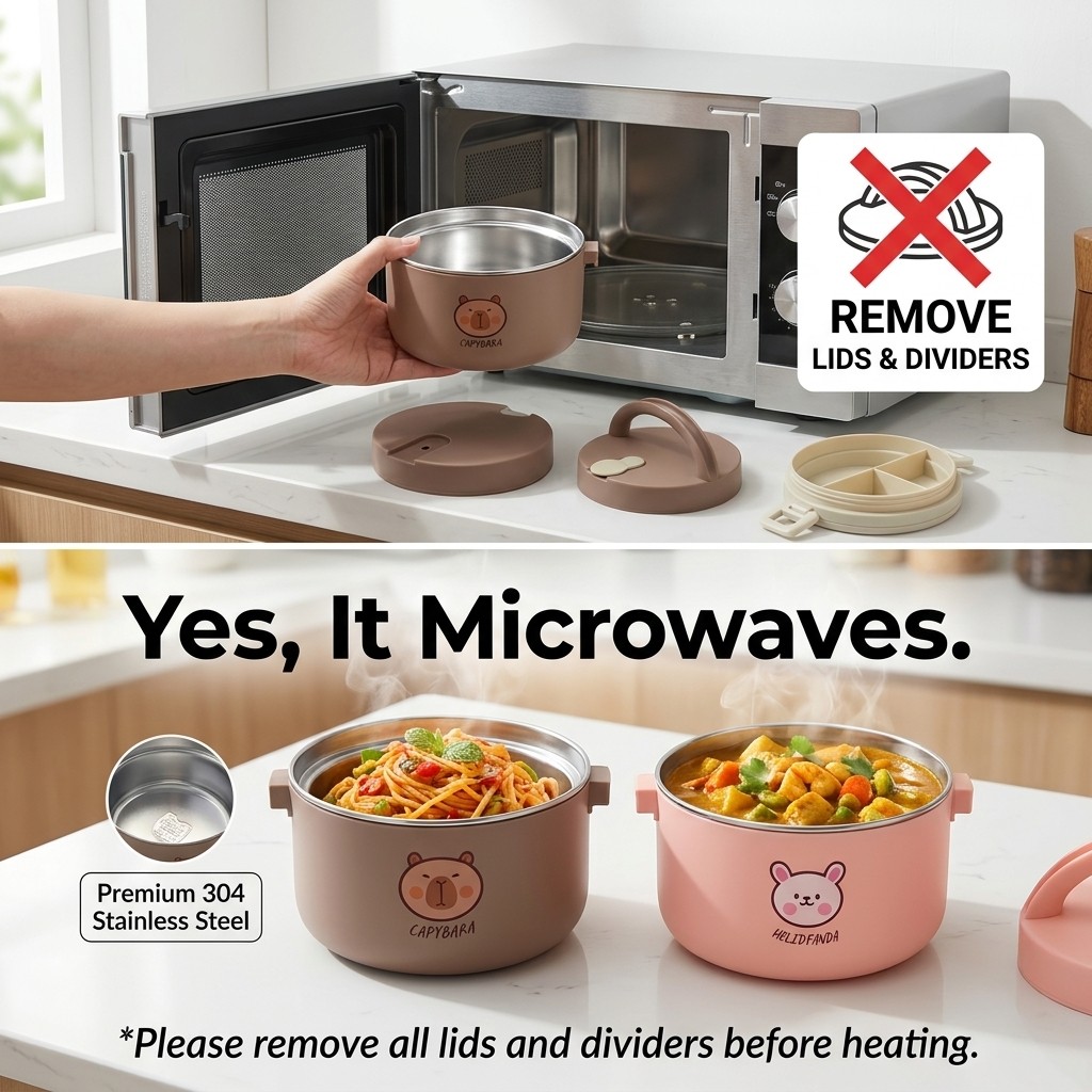 Lonchera Térmica de Acero Inox - Food Storage Cupboard reseña y precio