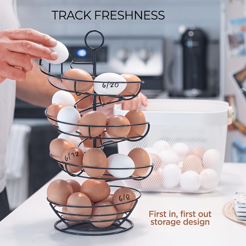 Porta Huevos en Espiral de Ala - Egg Storage Holder reseña y precio