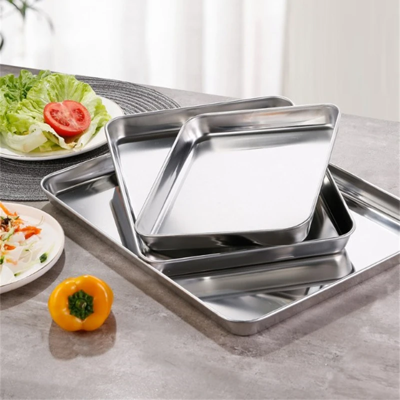 Bandejas Rectangulares de Acer - Food Storage In Restaurant reseña y precio