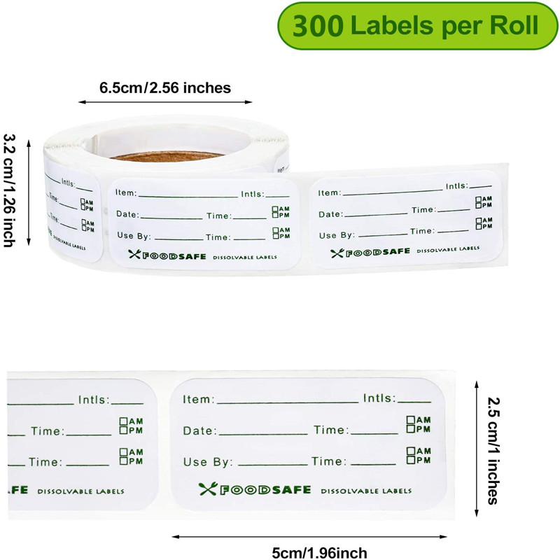 300/Uds etiquetas adhesivas de - Food Storage In Restaurant reseña y precio