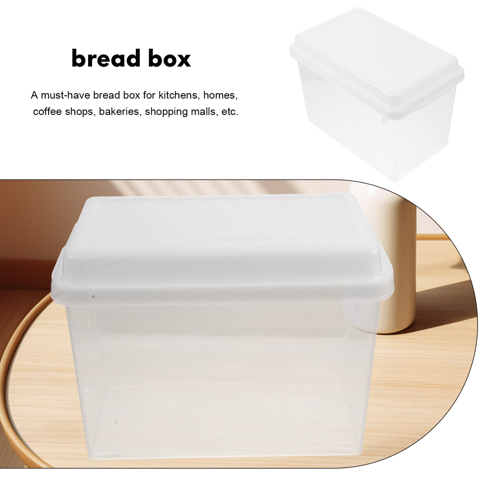 Contenedor de Almacenamiento d - Food Storage Large Plastic Containers reseña y precio