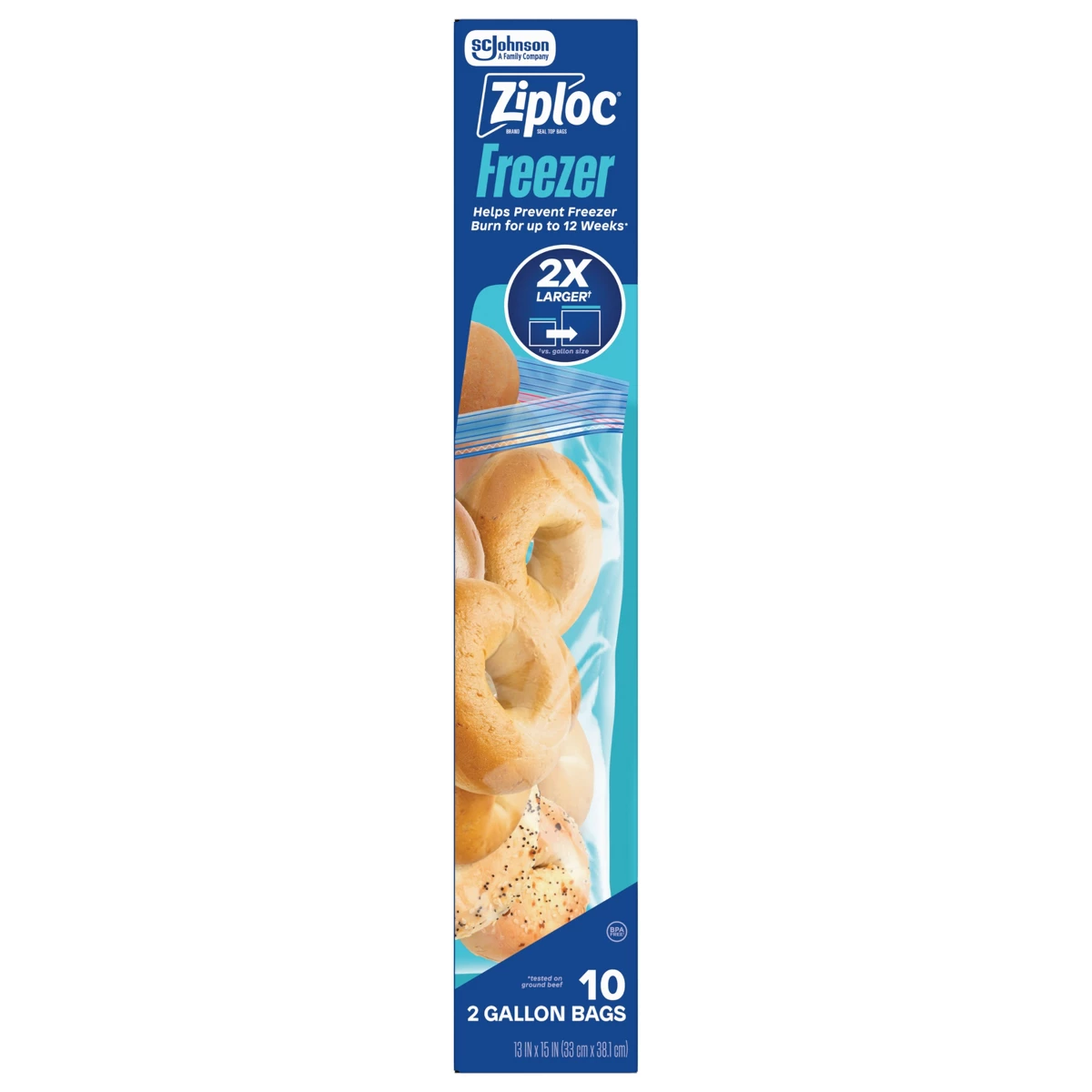 Bolsas Ziploc de Dos Galones p - Ziploc Food Storage reseña y precio