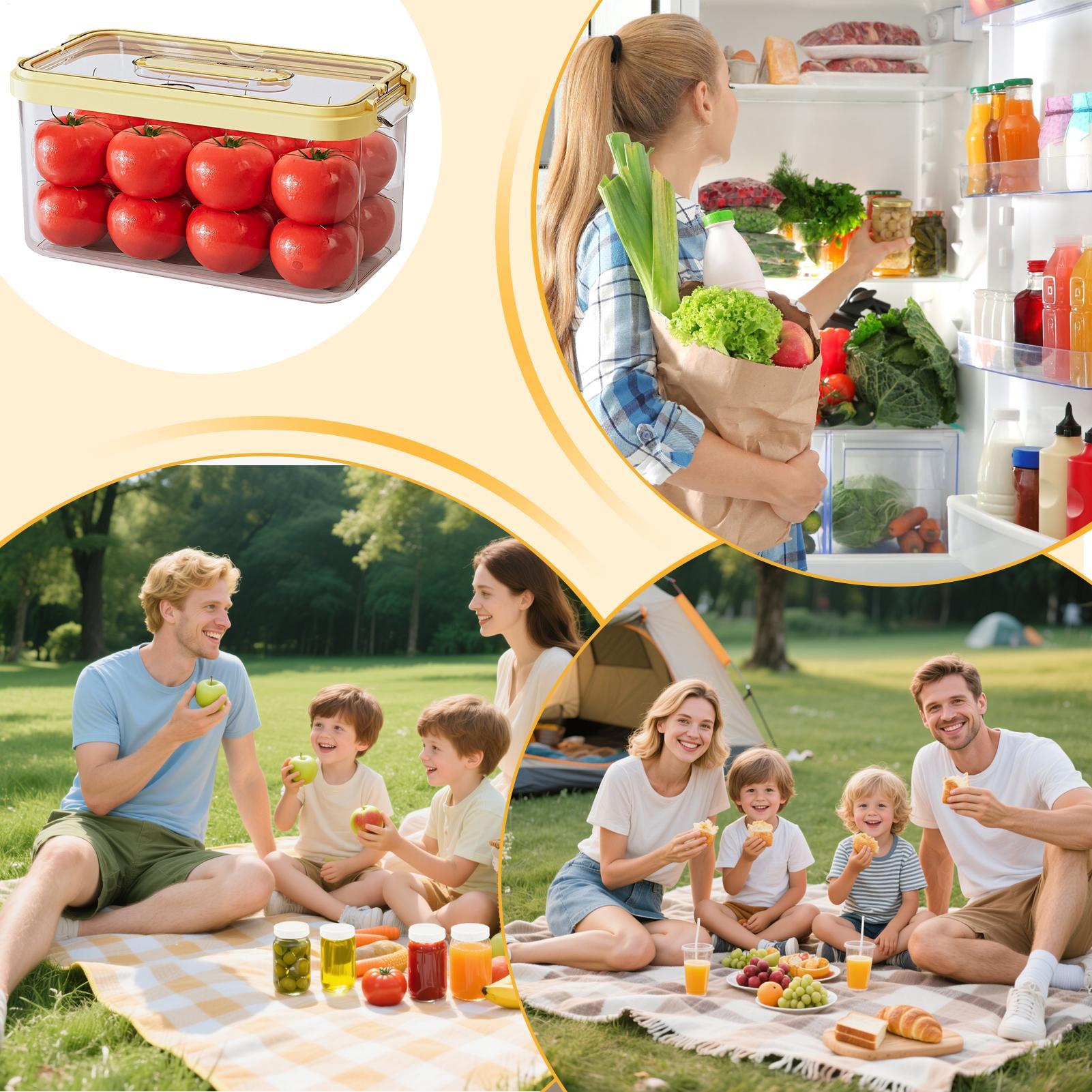 Contenedores de almacenamiento - Food Storage Large Plastic Containers reseña y precio