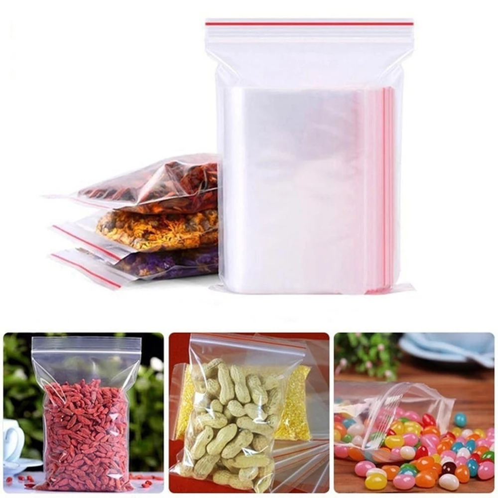 Bolsas transparentes resellabl - Ziploc Food Storage reseña y precio