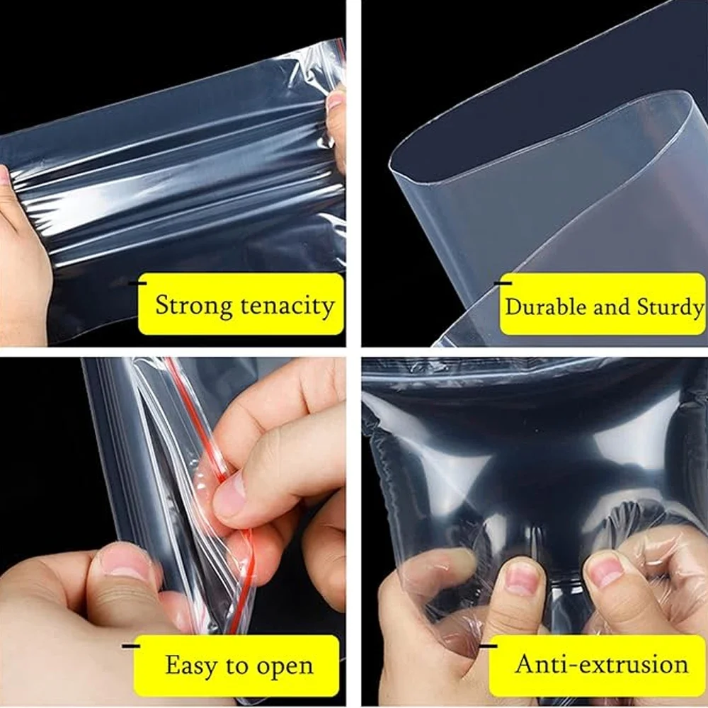 Bolsas transparentes resellabl - Ziploc Food Storage reseña y precio