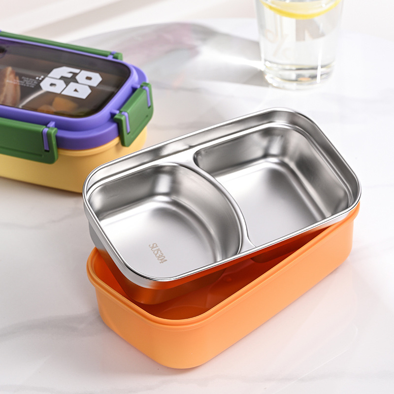 JUSTINLAU Caja Bento de 2 comp - Food Storage Cupboard reseña y precio