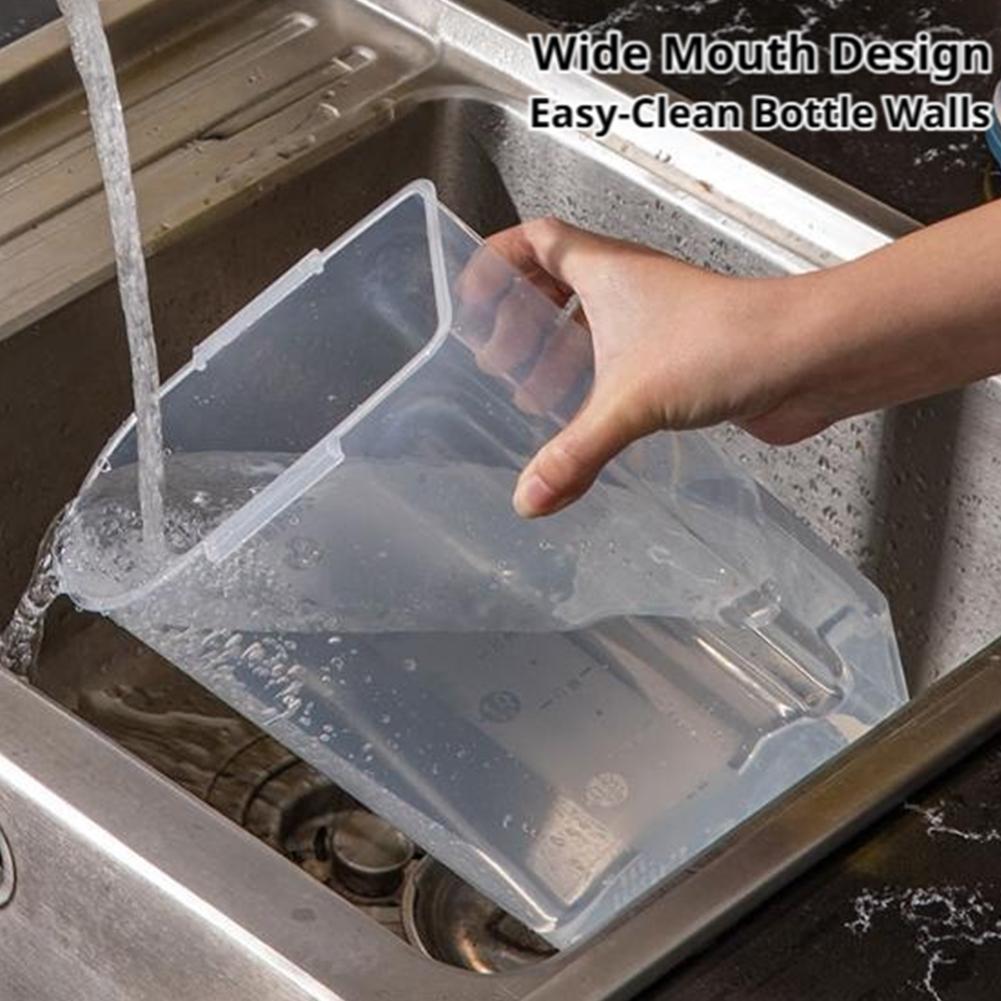 Contenedor de Plástico para Al - Food Storage Large Plastic Containers reseña y precio