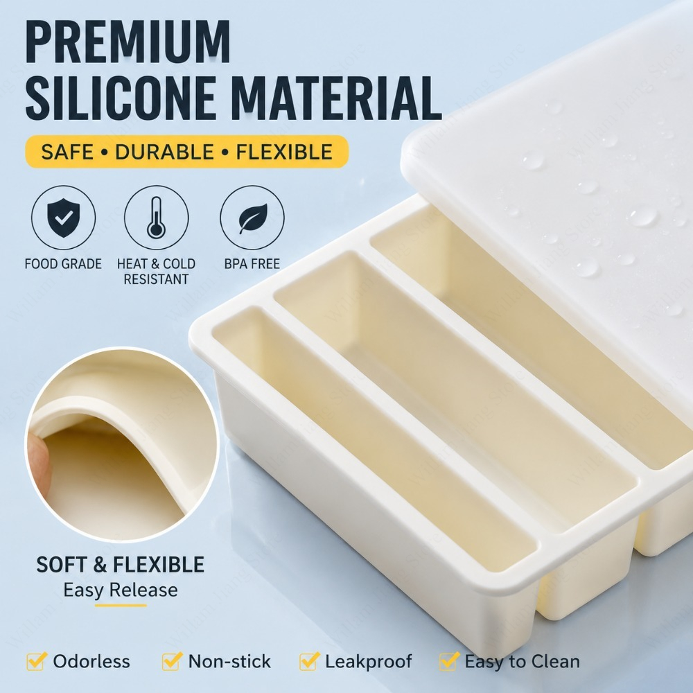 Bandeja de Silicona Resistente - Food Storage Silicone reseña y precio