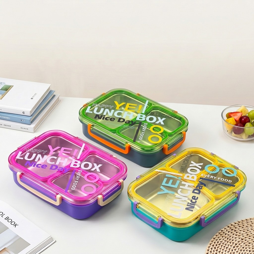Lonchera Bento de Acero Inoxid - Storage Food Prep reseña y precio