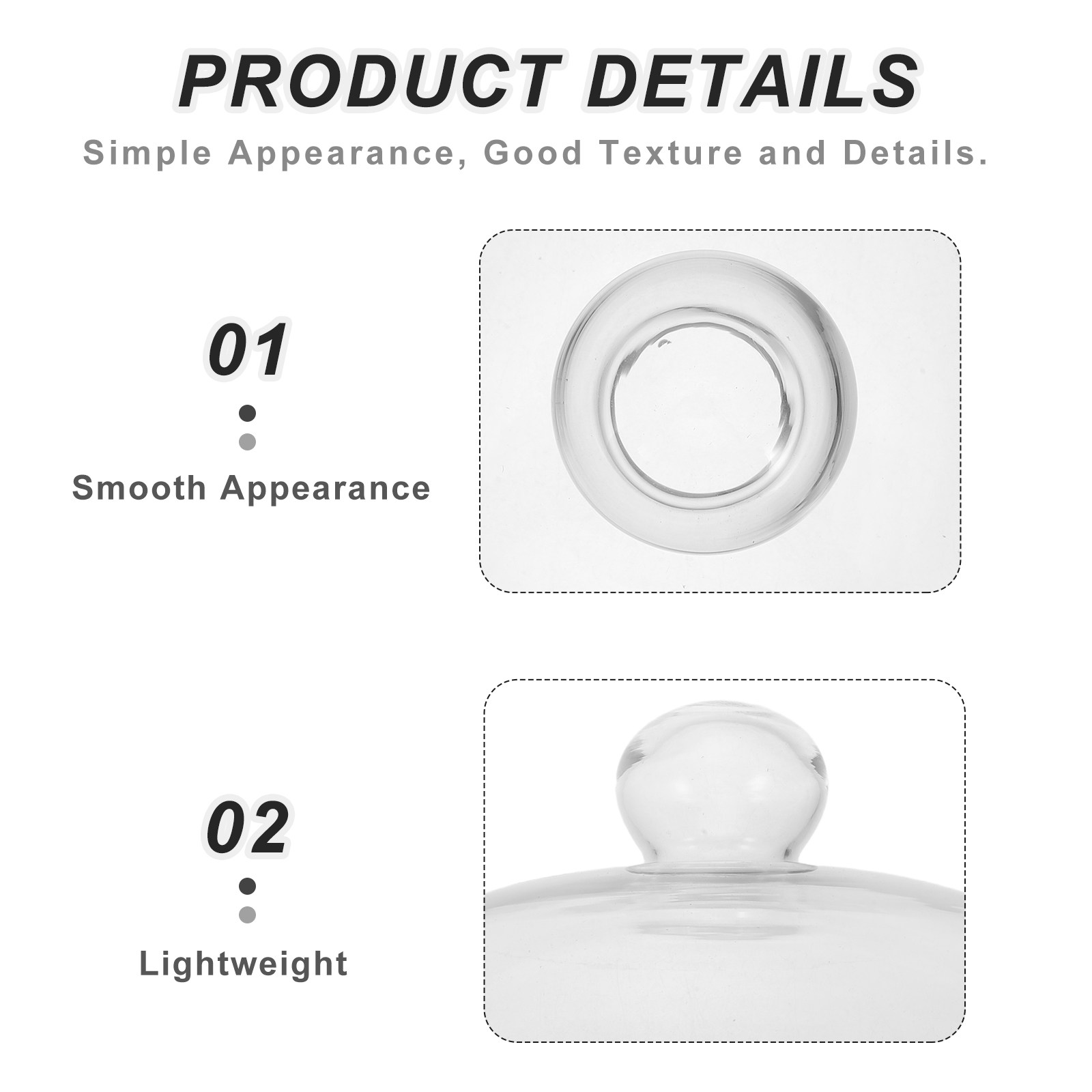 1 pieza de cubierta de vidrio  - Food Storage Glass Round reseña y precio