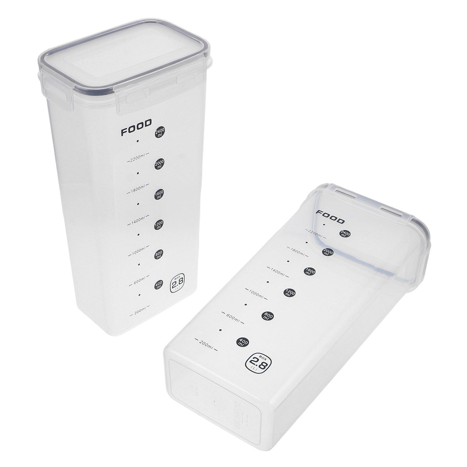 Contenedores de almacenamiento - Food Storage Large Plastic Containers reseña y precio
