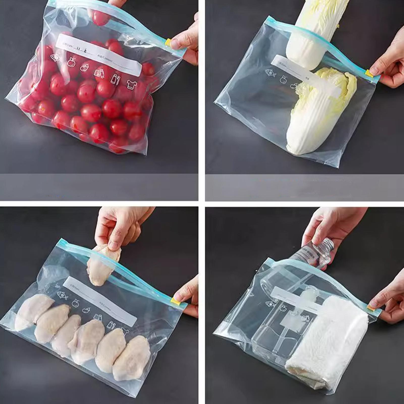 Bolsas para almacenar alimento - Food Storage Reusable Bags reseña y precio